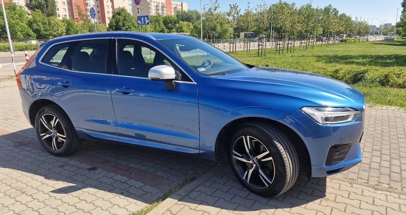 Volvo XC 60 cena 136000 przebieg: 99000, rok produkcji 2019 z Warszawa małe 301